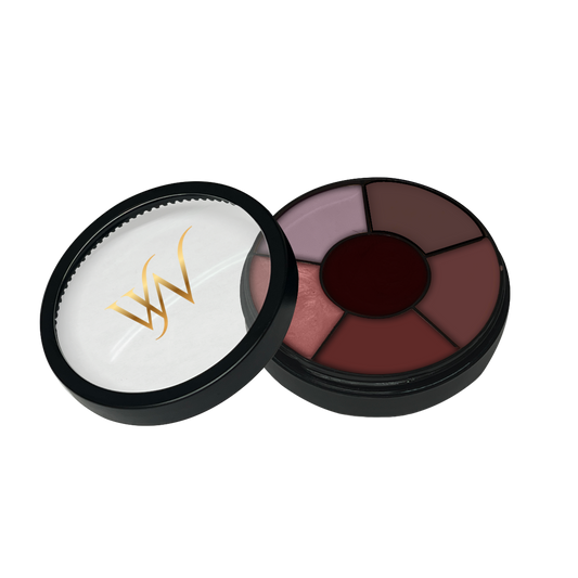 viaGlamour image of a lipstick-wheel