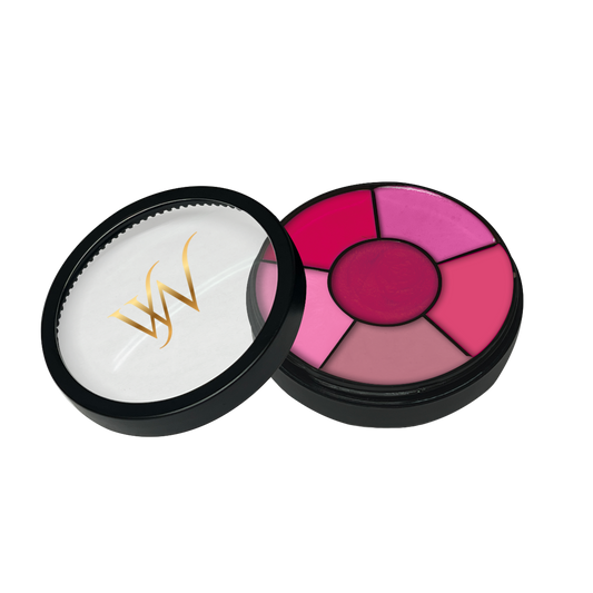 viaGlamour image of a lipstick-wheel